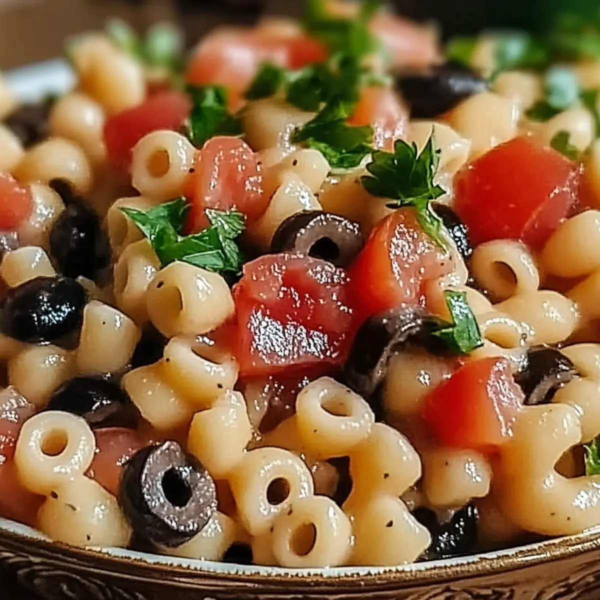 Black Eyed Peas and Pasta