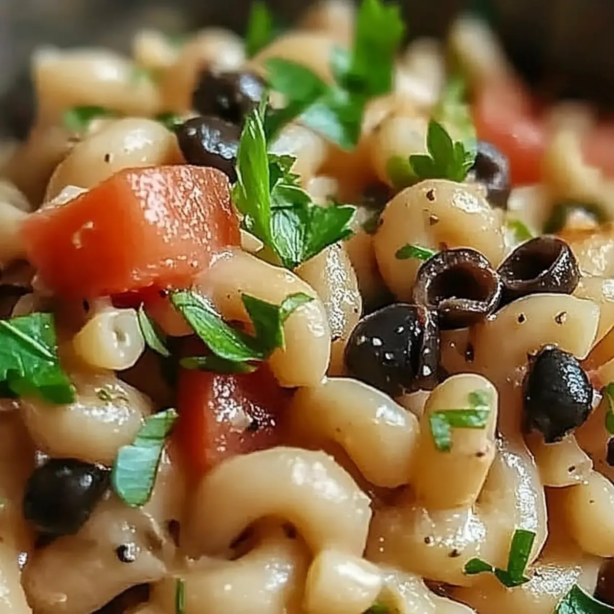 Black Eyed Peas and Pasta