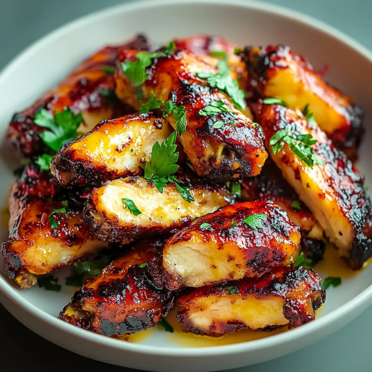 Cajun Garlic Chicken Wings
