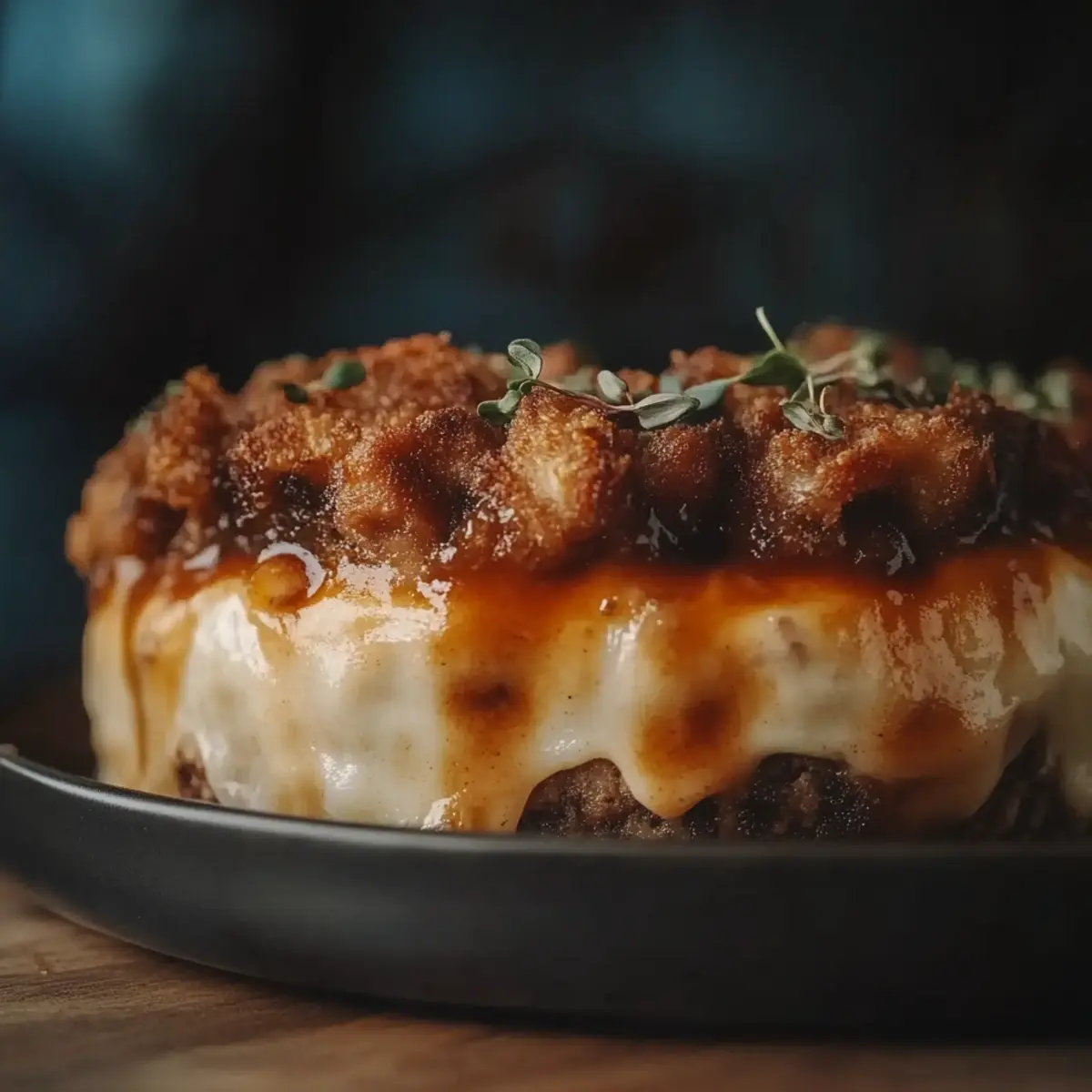Cheesy Bacon Burger Lasagna