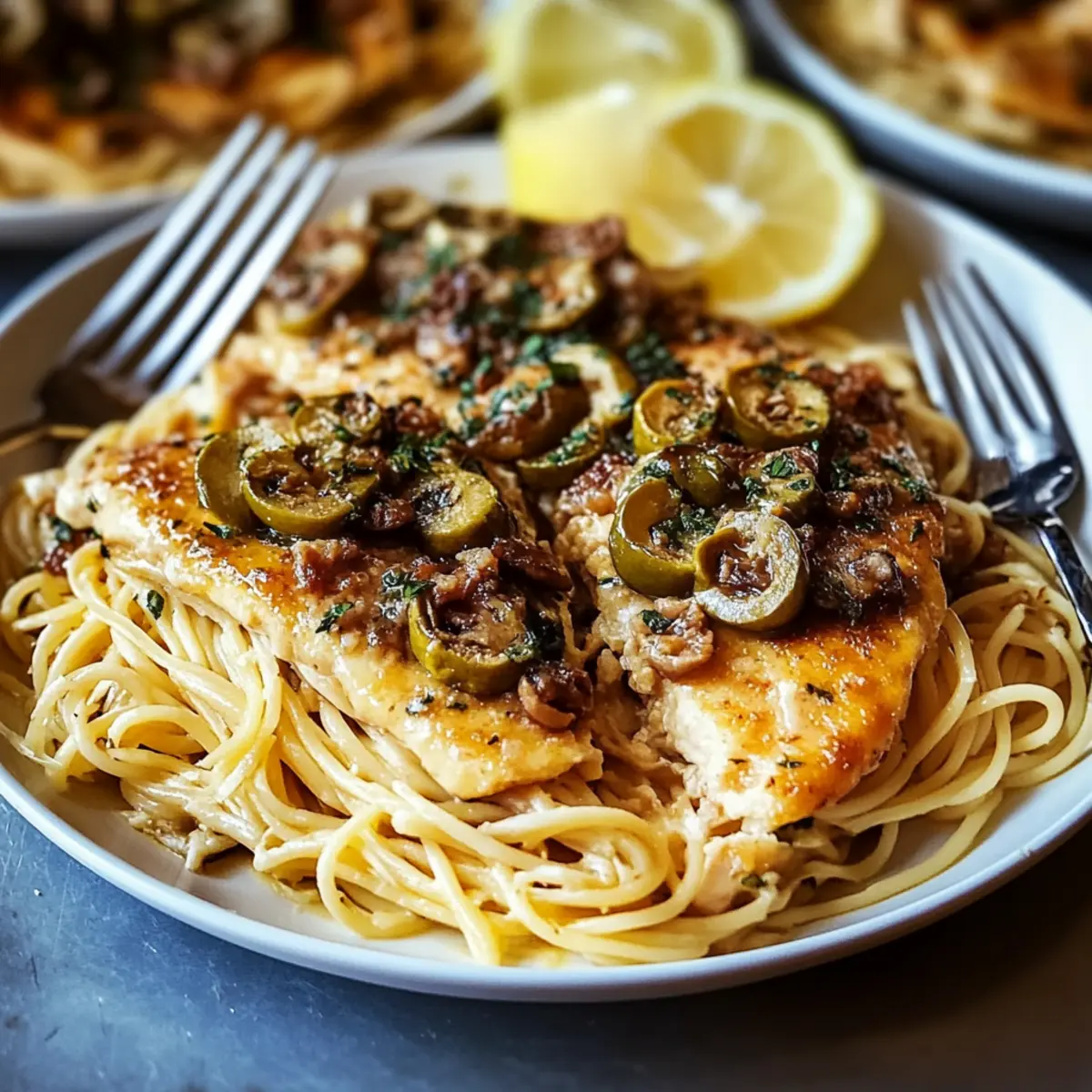 Chicken Piccata Pasta