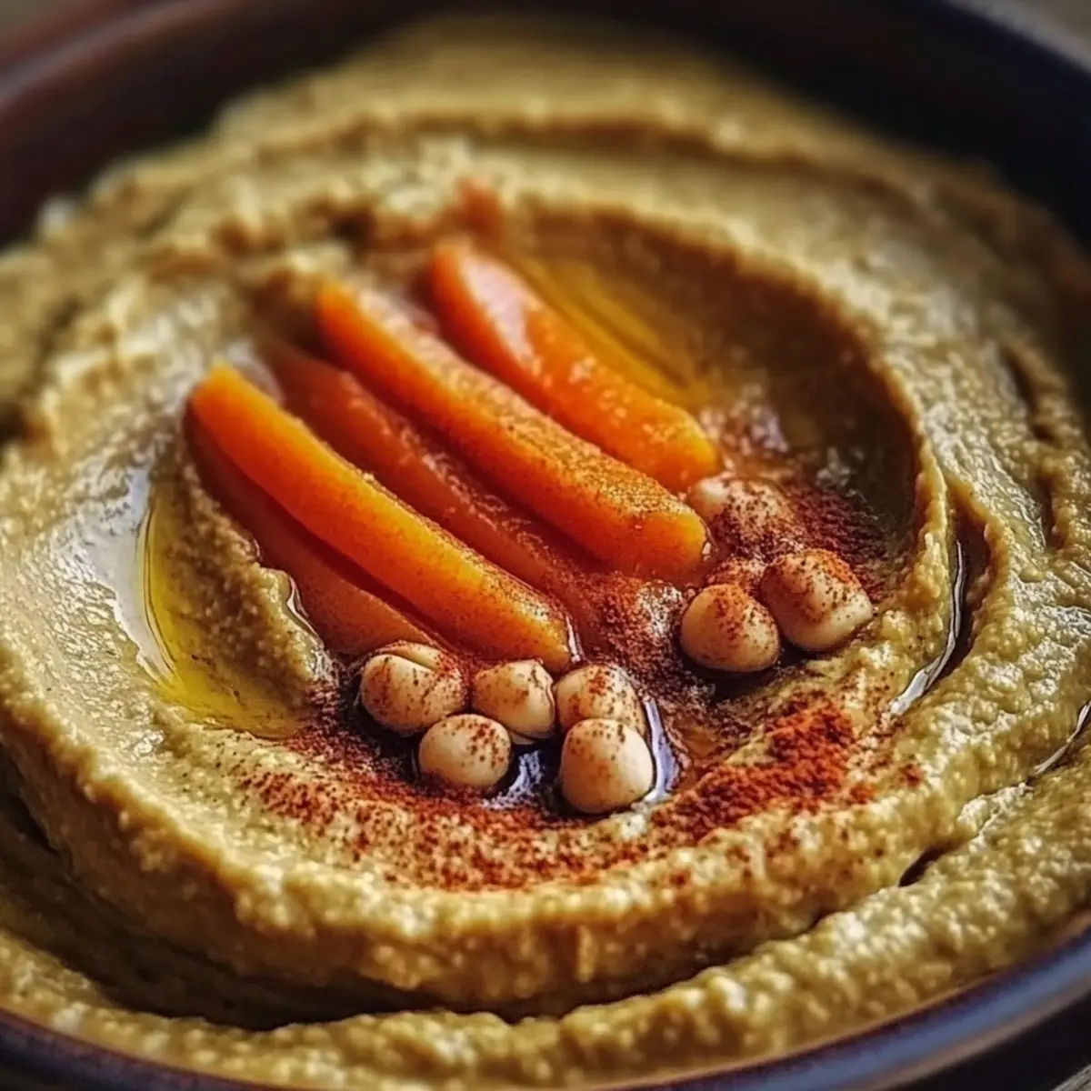 Creamy Black Eyed Pea Hummus