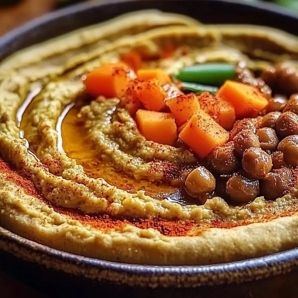 Creamy Black Eyed Pea Hummus