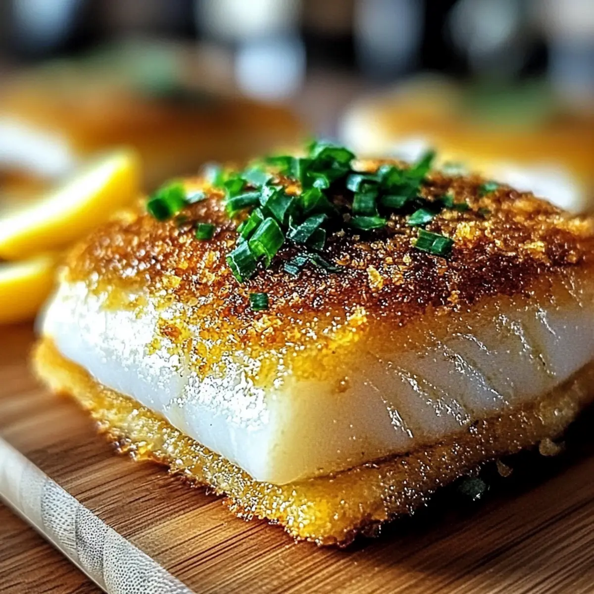 Crispy Air Fryer Parmesan Crusted Cod