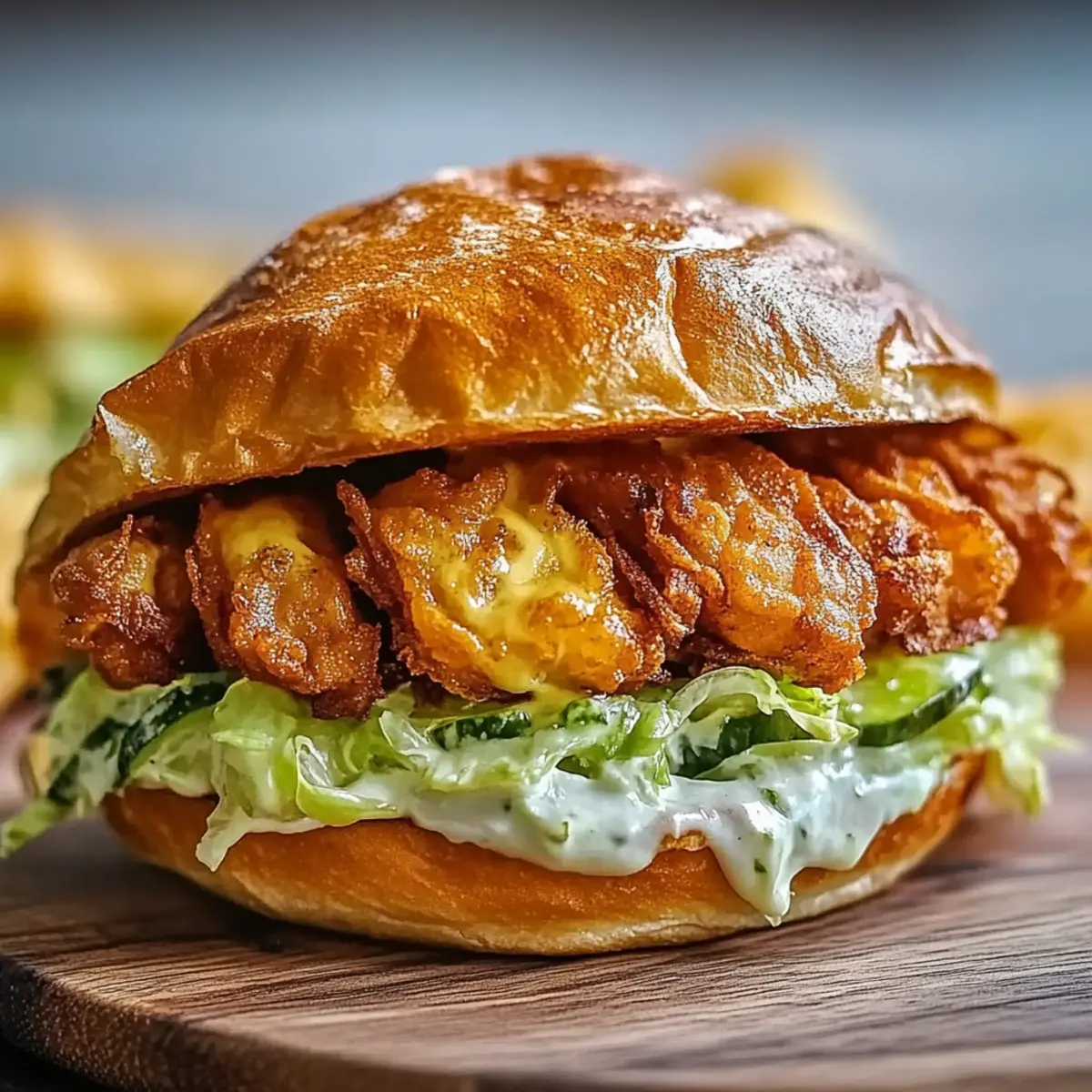 Crispy Chicken Croissant Sandwich