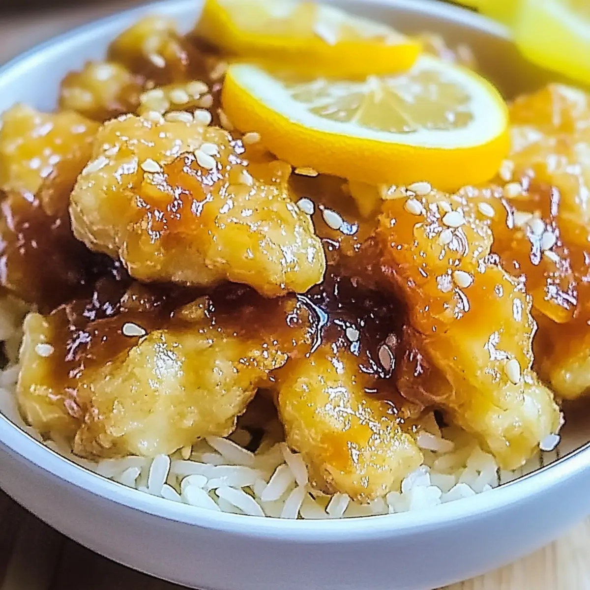 Crispy Chinese Lemon Chicken