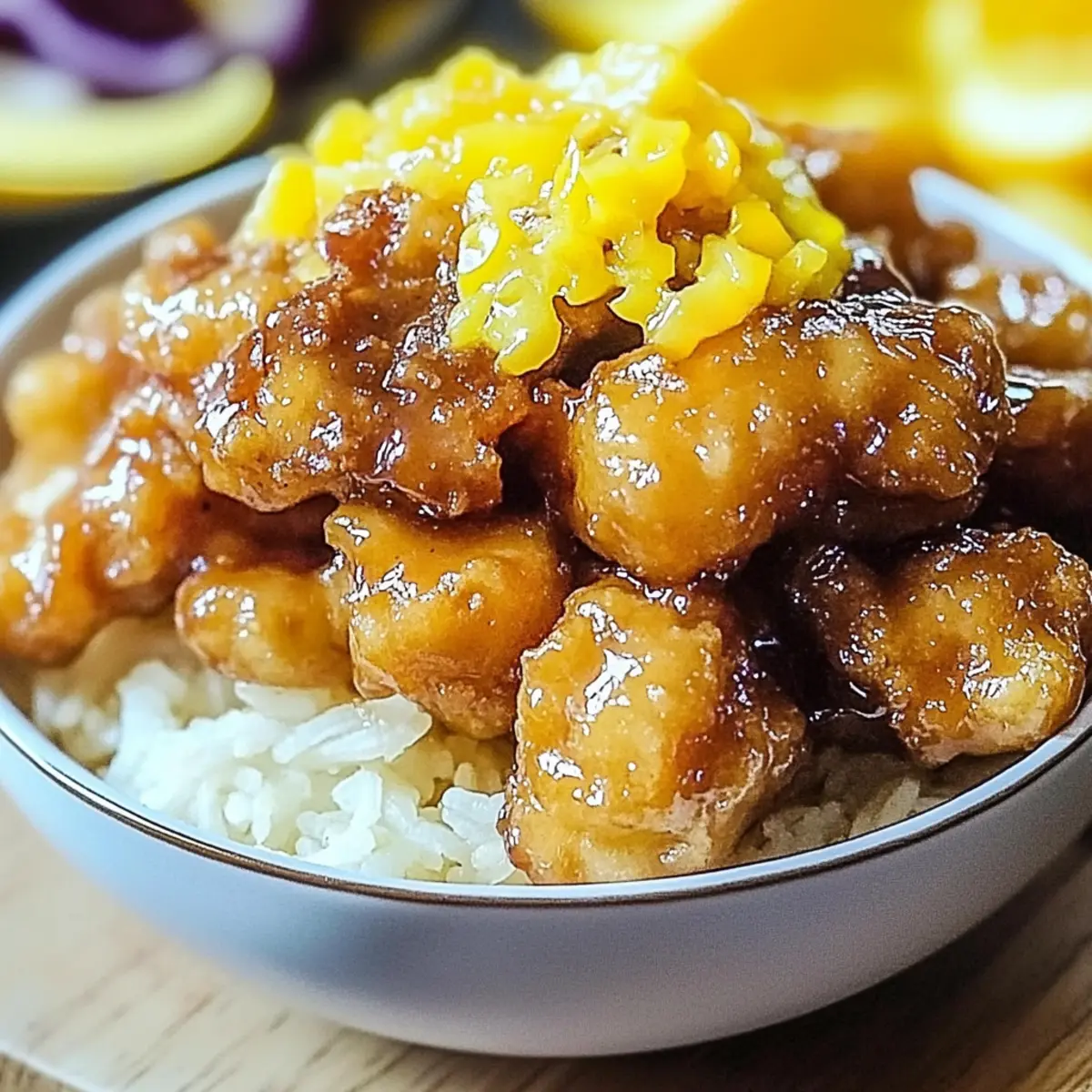 Crispy Chinese Lemon Chicken