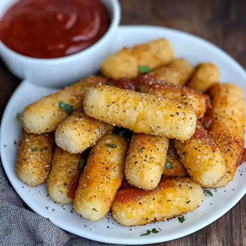 Keto Mozzarella Cheese Sticks