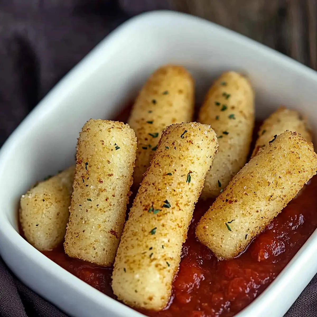 Keto Mozzarella Cheese Sticks
