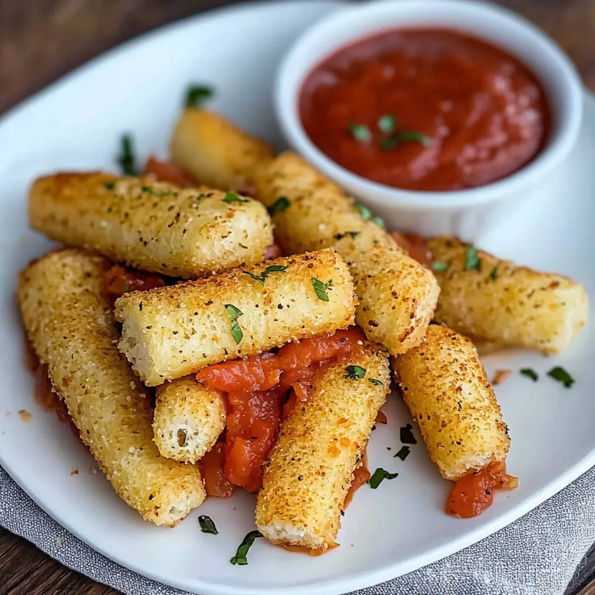 Keto Mozzarella Cheese Sticks
