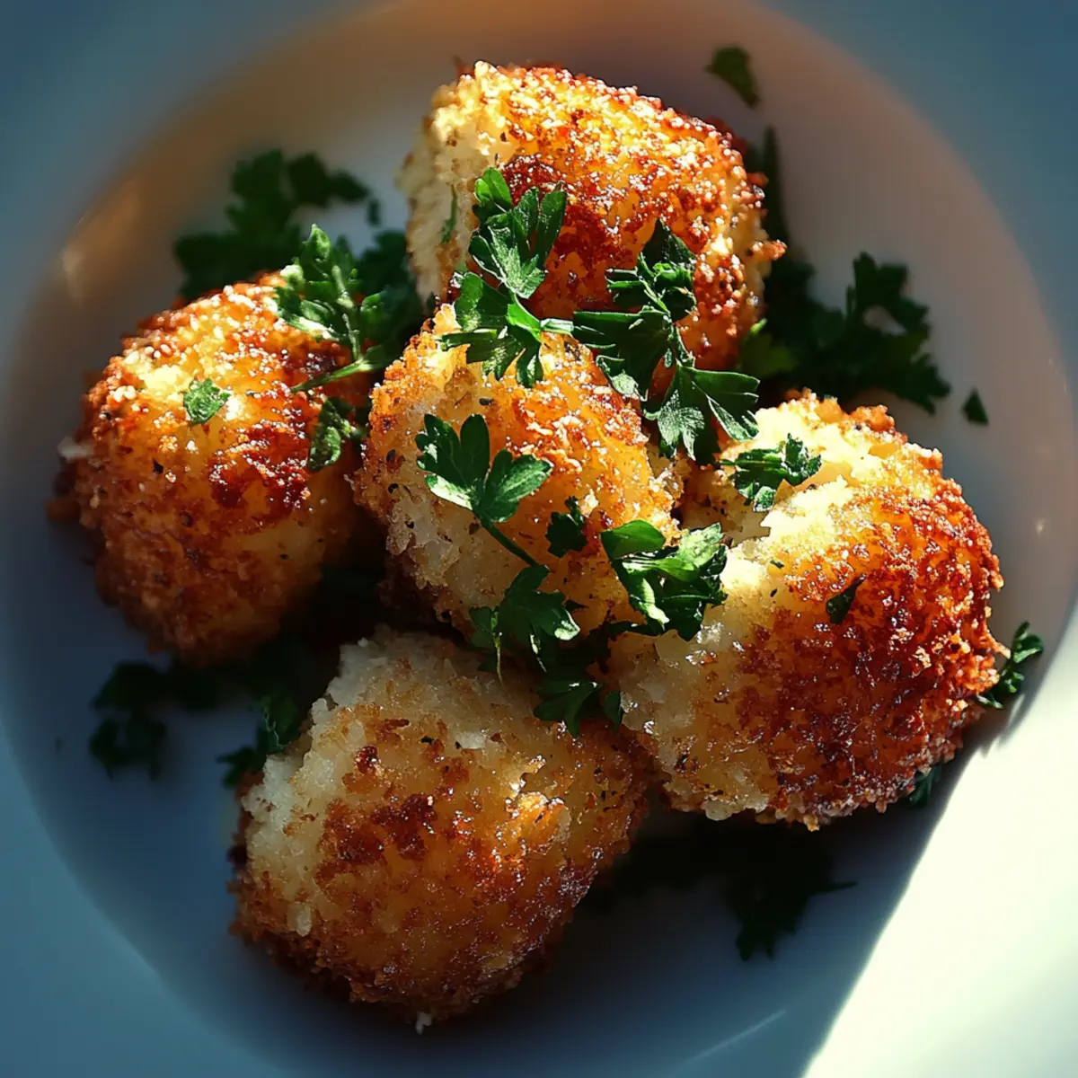 Mozzarella Stuffed Turkey Meatballs
