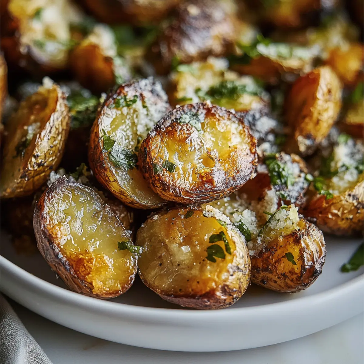 Parmesan Pesto Roasted Potatoes