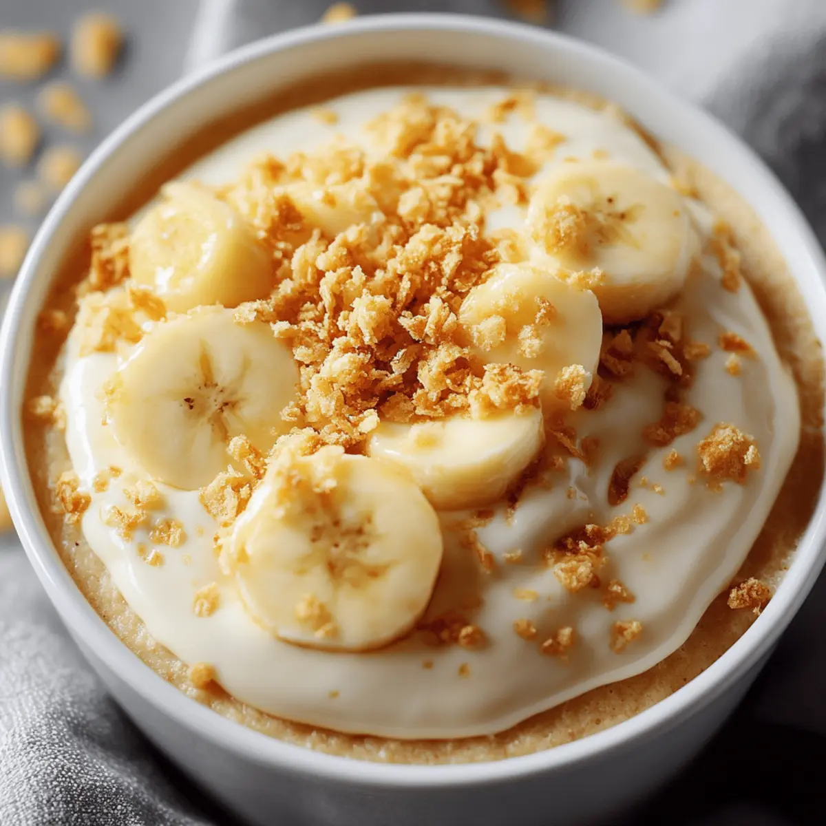 Protein Banana Pudding