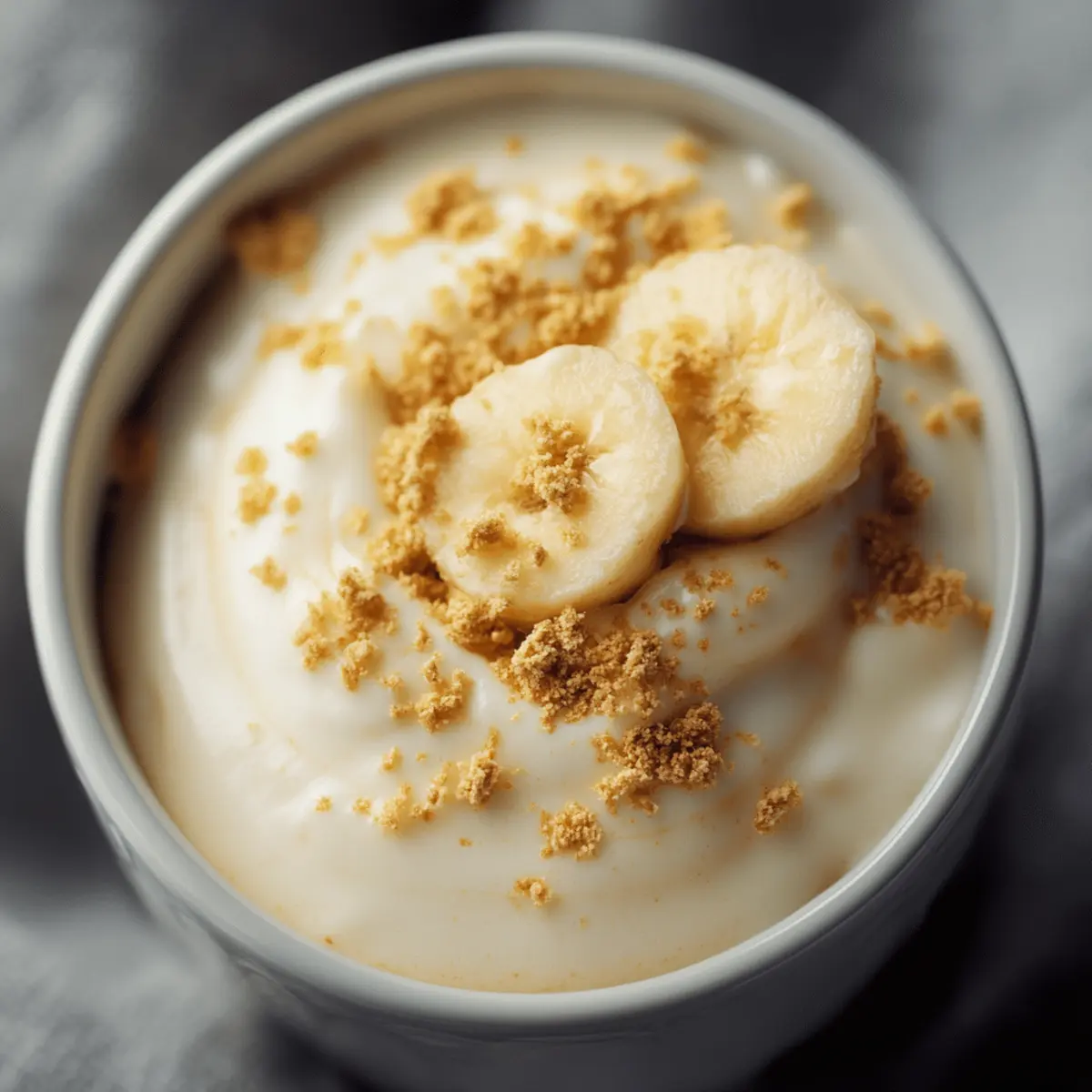 Protein Banana Pudding