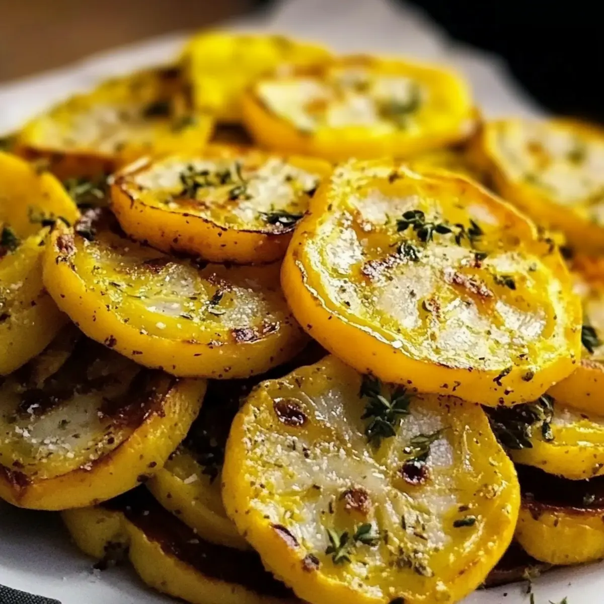 Roasted Yellow Squash