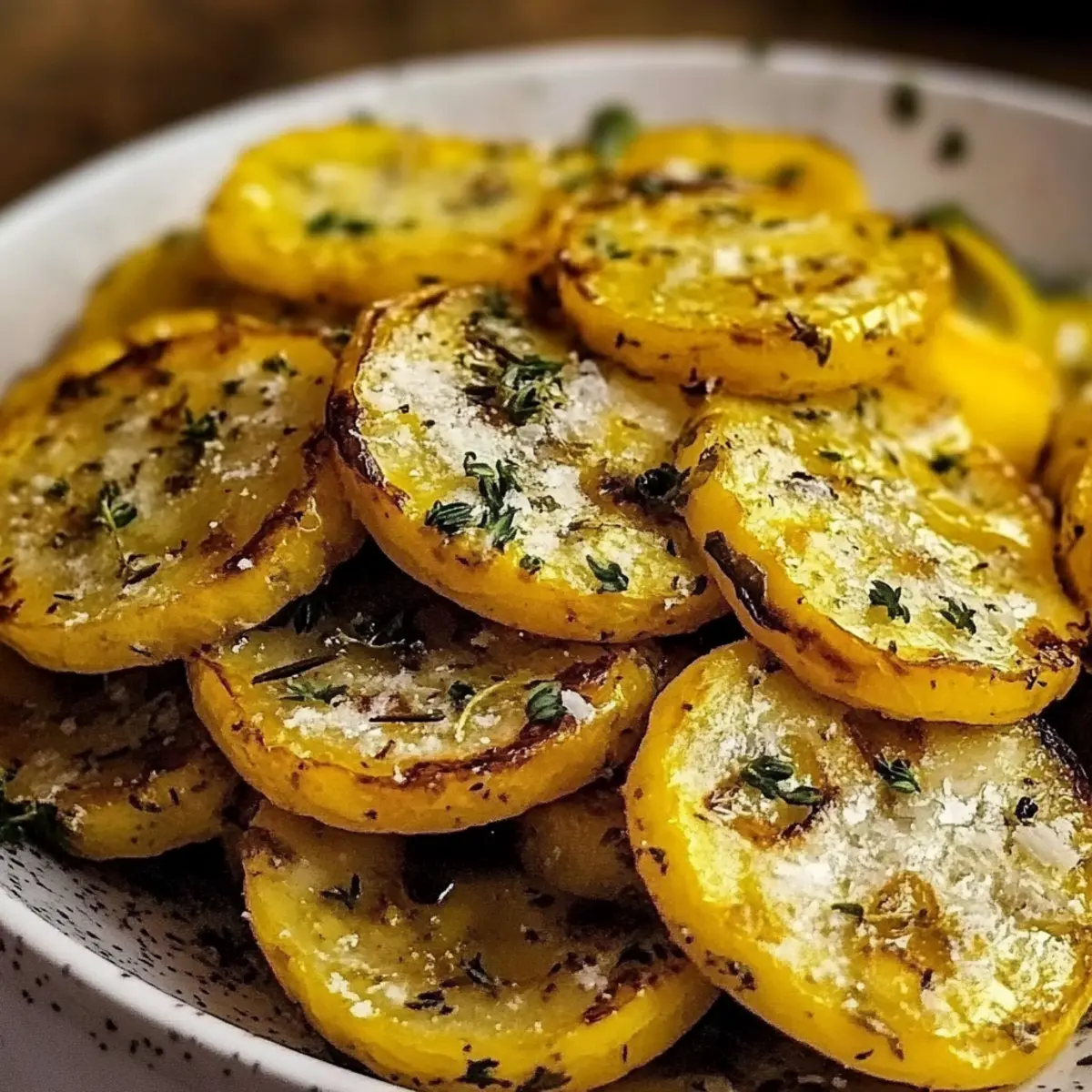 Roasted Yellow Squash