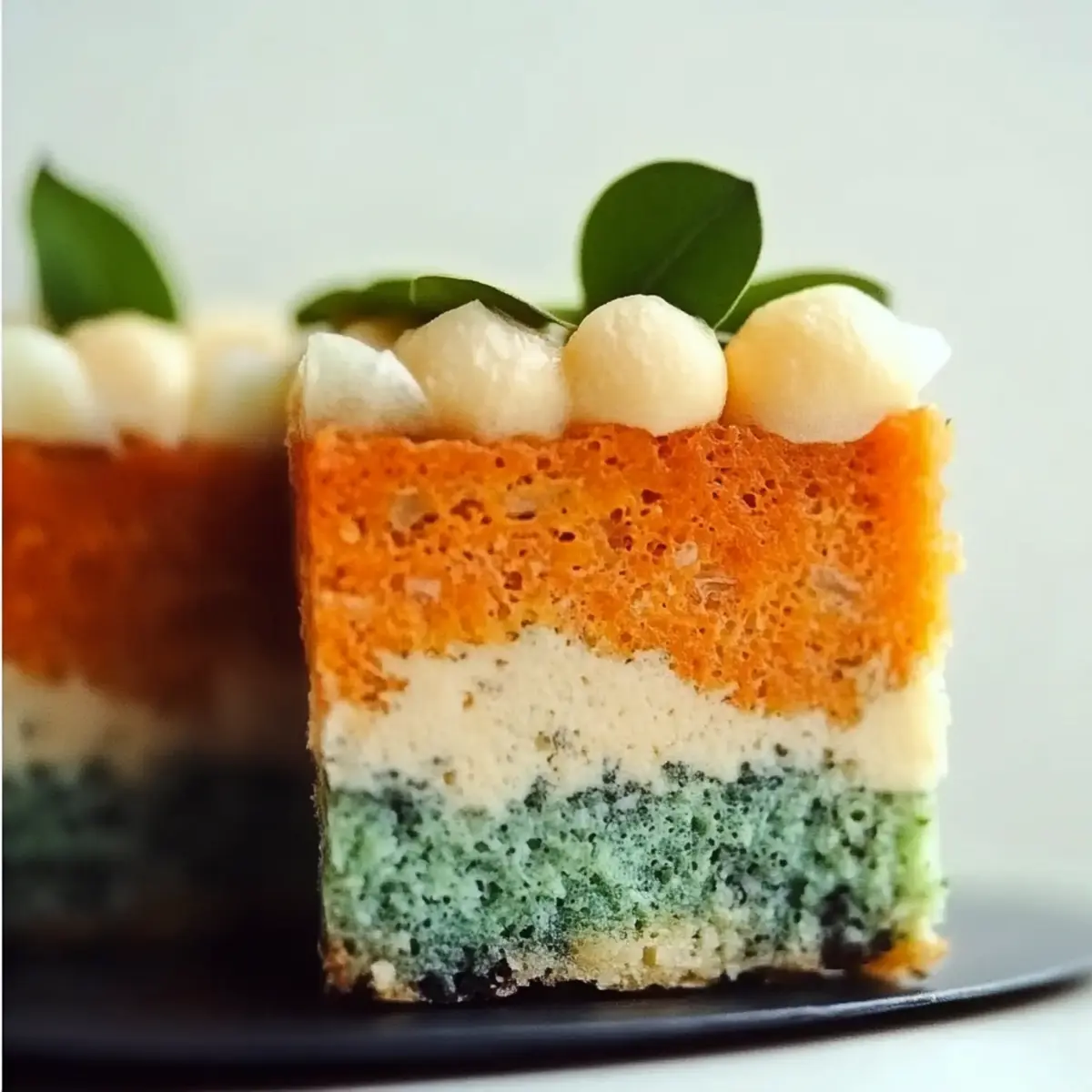 Savory Tri-Color Vegetable Terrine