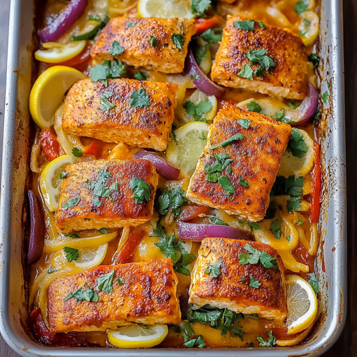 Sheet Pan Chili Lime Salmon