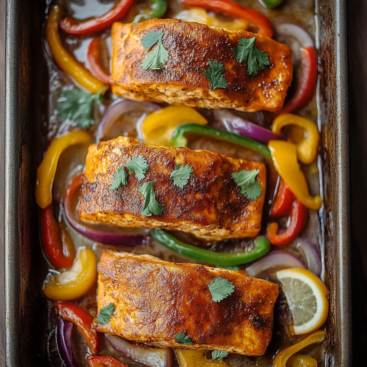 Sheet Pan Chili Lime Salmon