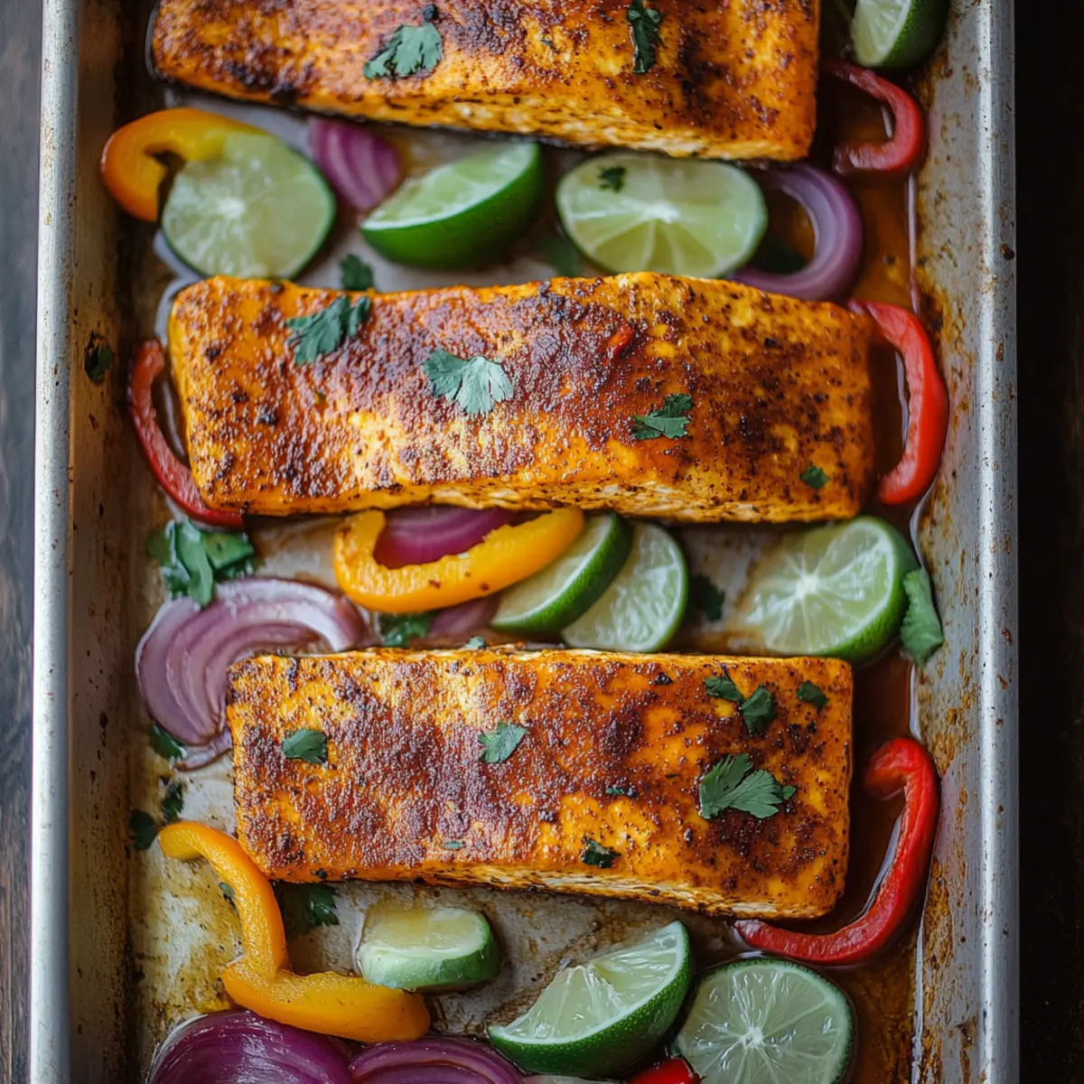 Sheet Pan Chili Lime Salmon