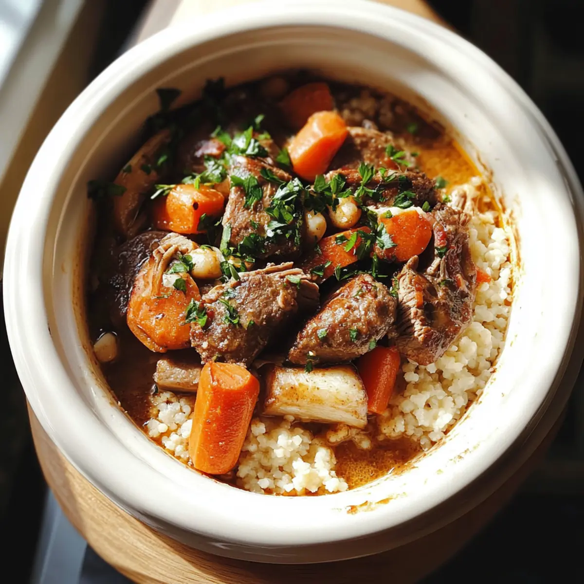 Slow Cooker Full Dinner Pot Roast With Rice