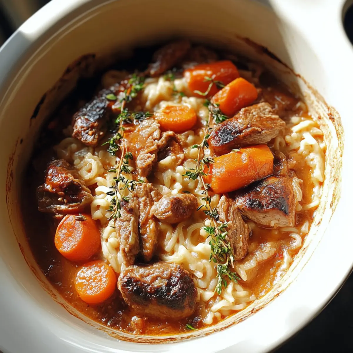 Slow Cooker Full Dinner Pot Roast With Rice