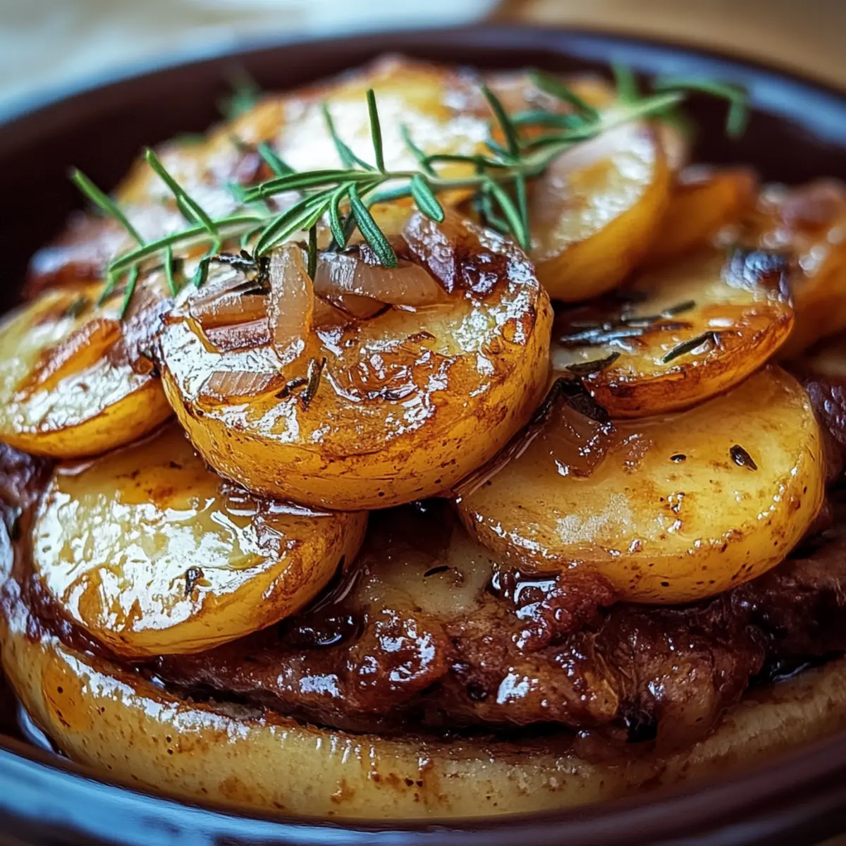 Slow Cooker Potatoes with Lipton Onion Soup