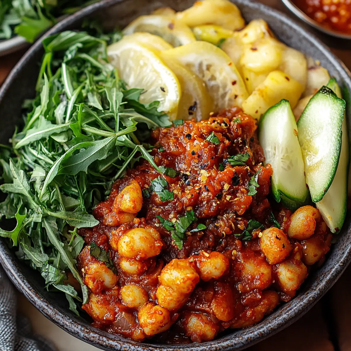 Spicy Chickpea Quinoa Bowls