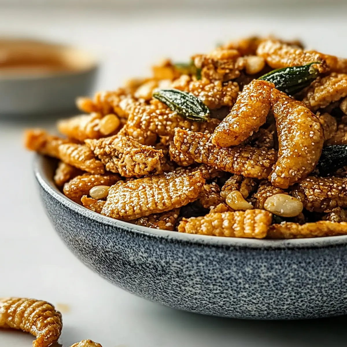 Sweet Spicy Sesame Snack Mix