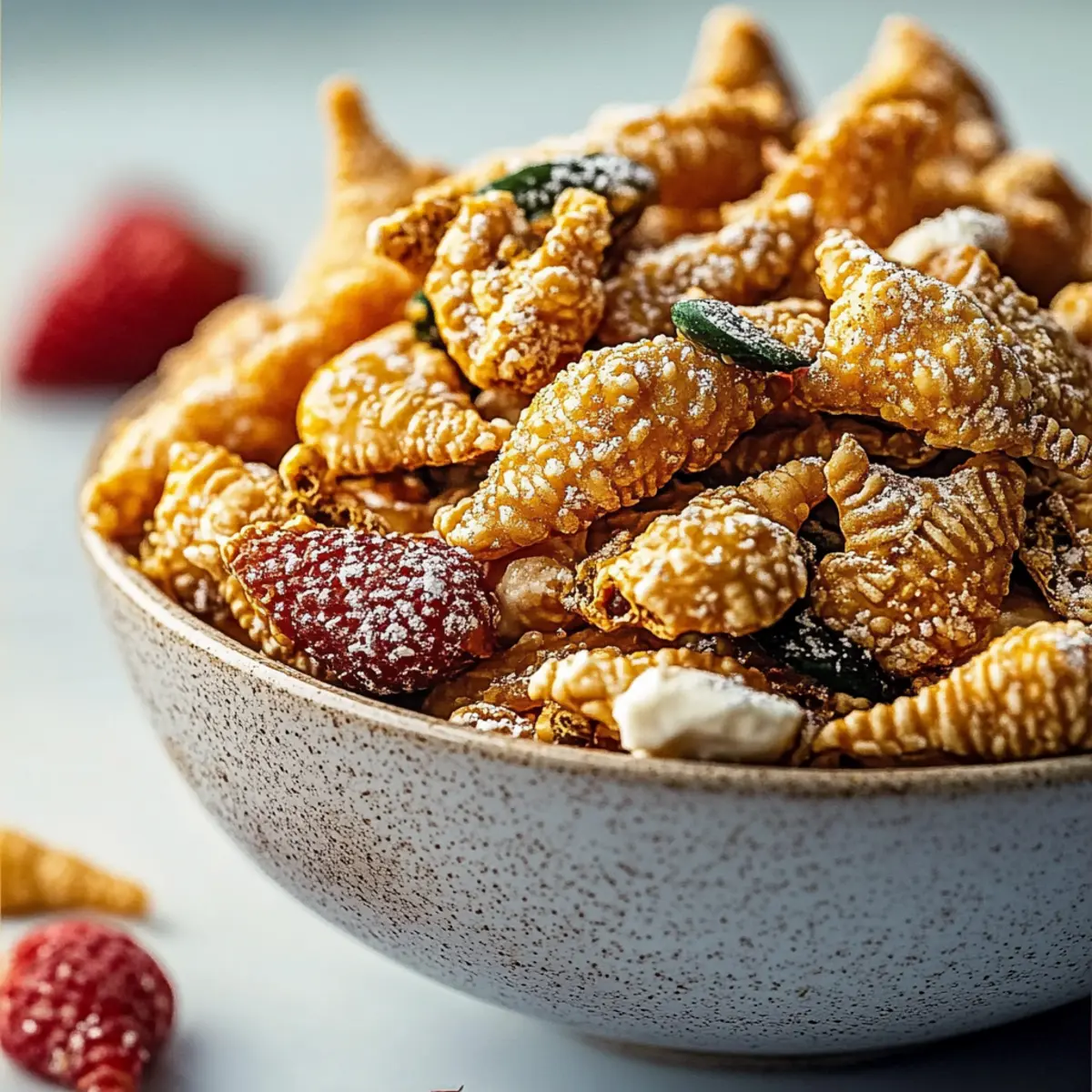 Sweet Spicy Sesame Snack Mix
