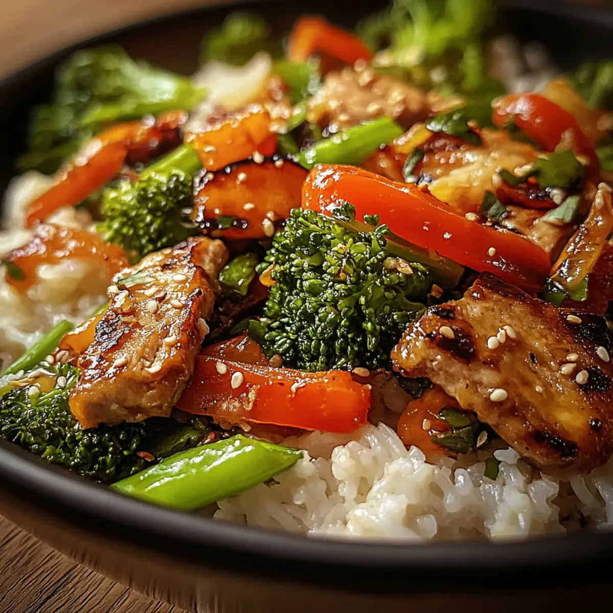 Turkey Teriyaki Stir Fry