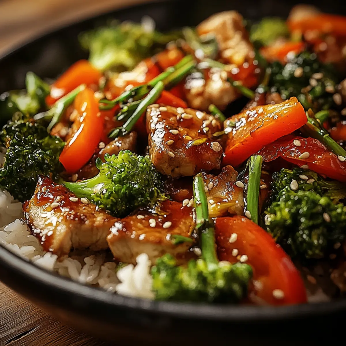 Turkey Teriyaki Stir Fry