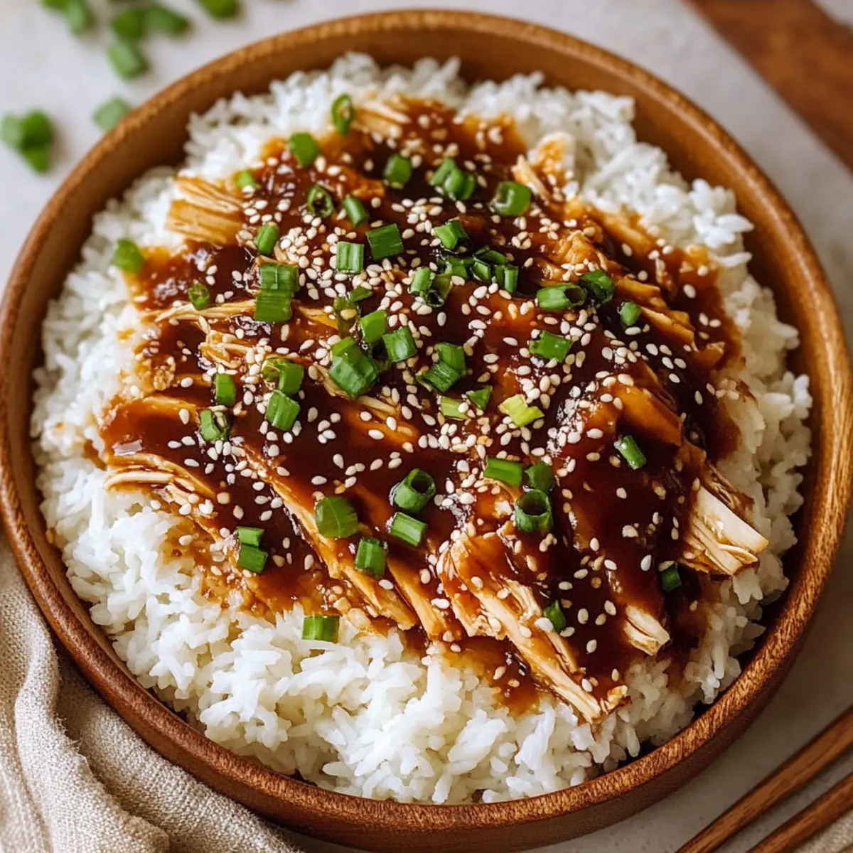 Crock Pot Teriyaki Chicken