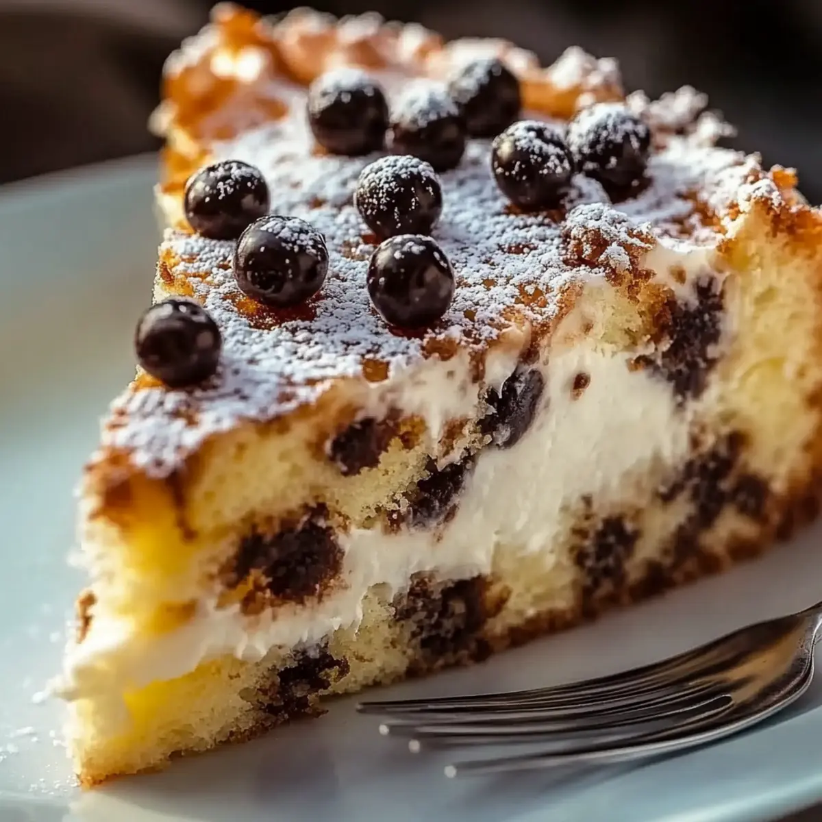 Italian Chocolate Chip Ricotta Cake