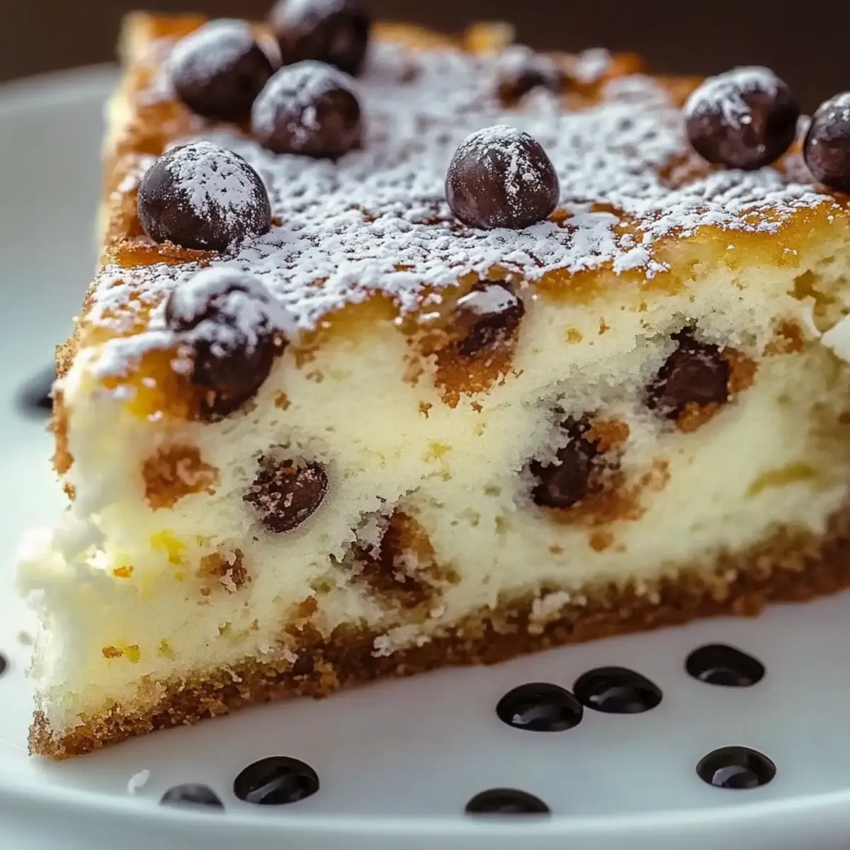 Italian Chocolate Chip Ricotta Cake