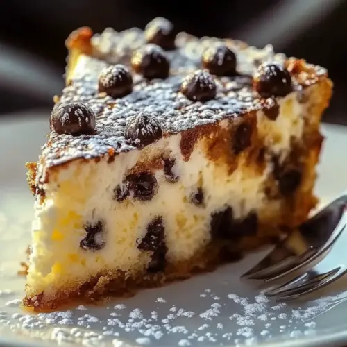 Italian Chocolate Chip Ricotta Cake