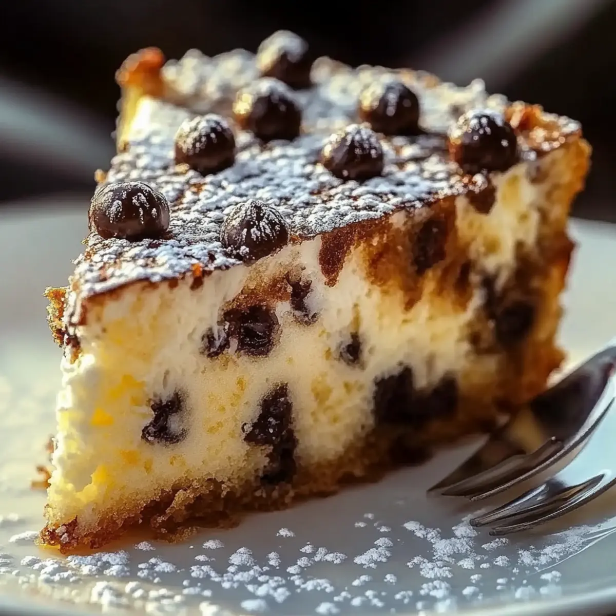Italian Chocolate Chip Ricotta Cake