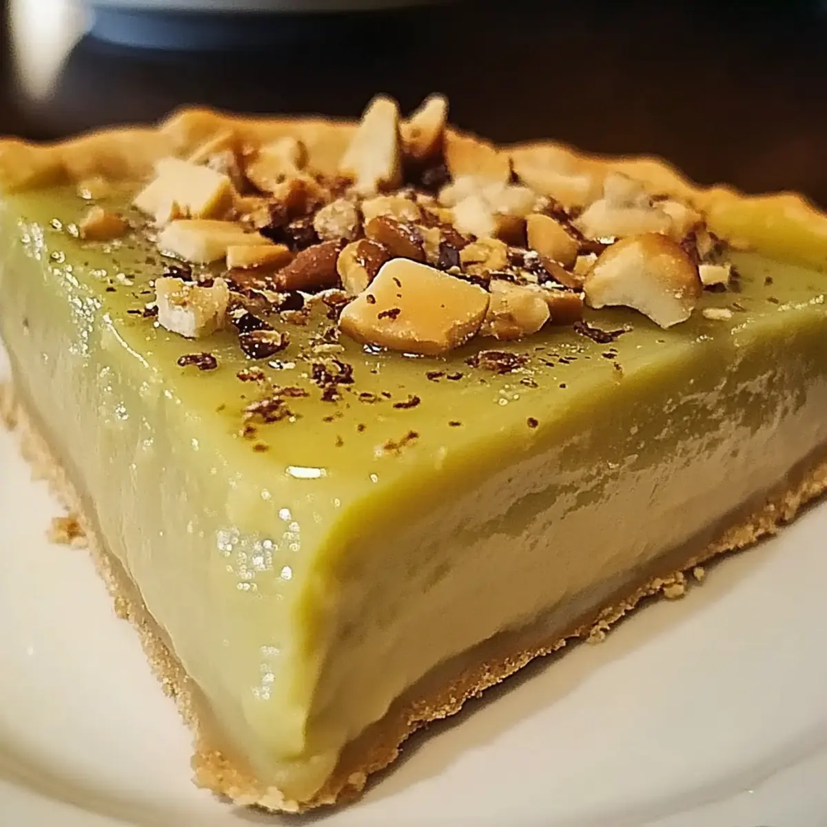 Pistachio Custard Pie