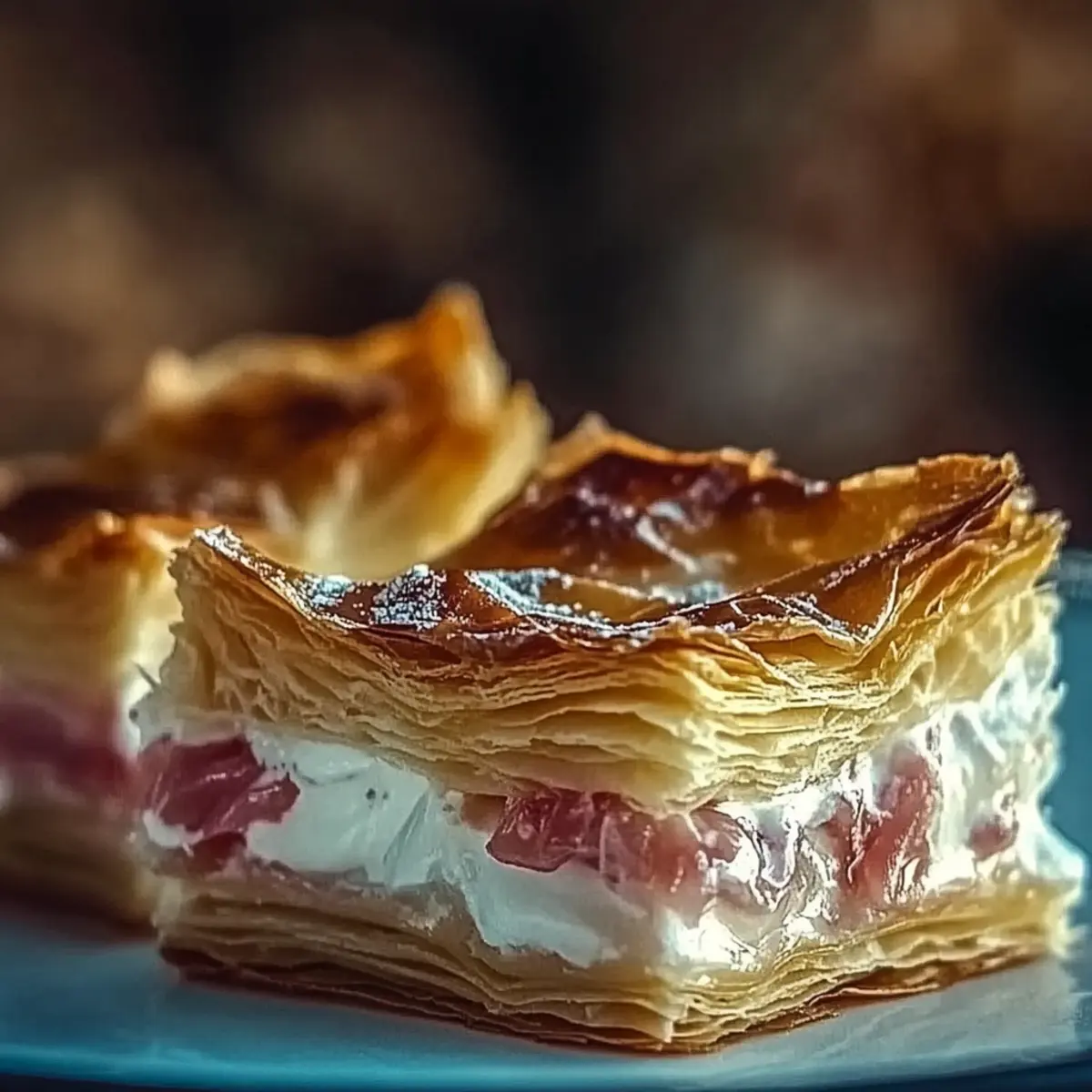 Rhubarb Cream Cheese Pastry